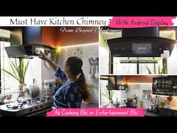 Must Have Chimney For Modern Kitchen With Android Display By Beyond Appliances -Asteria Model Review