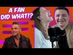 ROBBIE WILLIAMS TELLS THE WILDEST STORY EVER on The Graham Norton Show! 🤯 (REACTION)