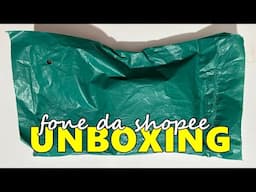 UNBOXING FONE DE OUVIDO DA SHOPEE - COMPRAS DA SHOPEE