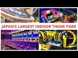 Experience Tokyo's  LARGEST Indoor  Amusement Park - Sega JOYPOLIS VR Theme Park in Japan