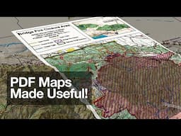 Georeferenced PDF Maps Made Easy