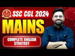 ✅ SSC CGL TIER - 2 | Complete English Strategy | Tarun Grover