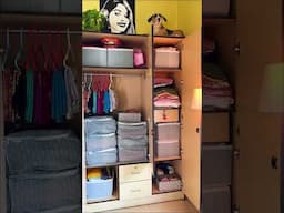 Closet Organisation Ideas #wardrobeorganisationideas #almirahorganizingideas #closetorganization