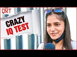 In Which Month Do Girls SLEEP the LEAST ? | Funny IQ Test and Tricky Riddles | Quick Reaction Team