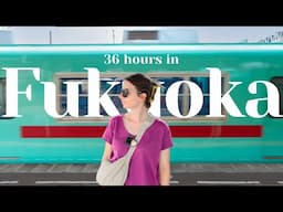 36 hours in Fukuoka | Japan Travel Vlog | 🍜 Ramen, Cafe Hopping, Dazaifu Shrine