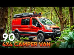 90 4x4 Camper Van for Your Offroad Adventures