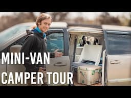 Mini-Van Camper Tour || Self Built || 2013 Town and Country