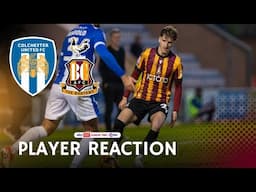 PLAYER REACTION: Benn reflects on City’s clash with Colchester