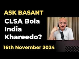 CLSA Bola India Khareedo?