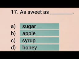 LIKE, AS Test | Similes Quiz | METAPHORS Quiz | Choose the Correct Option