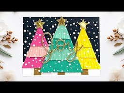 Add Texture & Depth to Your Christmas Cards | Pretty Pink Posh Blog Hop