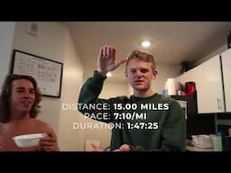 Ryan Trahan! 15 Mile Run   Eugene Marathon Training Week 6