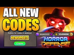 *NEW* ALL WORKING CODES FOR HORROR TOWER DEFENSE IN 2024! ROBLOX HORROR TOWER DEFENSE CODES