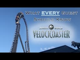 VELOCICOASTER - What EVERY Guest Should Know