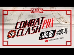 Combat Clash PDX Ad // Prestige Wrestling in an arena for the FIRST TIME EVER!