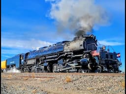 Union Pacific Big Boy 4014 Arrives in Cheyenne, WY October 2024