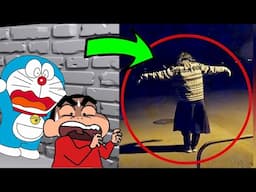 Shinchan & Nobita Vs Serbian Dancing Lady 😨 | Gta 5