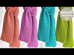 Speedy Granny Ruth Simple Crochet Scarf Pattern That Anyone Can Make!