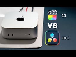 Is Final Cut Pro 11 Faster than DaVinci Resolve 19.1 on M4?