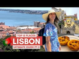 TOP 15 *must visit* Attractions in LISBON Portugal 😍I What to do ＆ see Part 2 I Save money