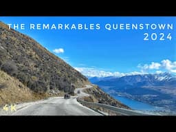 Driving Up The Remarkables Ski Area Queenstown New Zealand 2024 4K | New Zealand Ski Resort Tour 4K