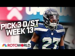 Seahawks, Colts, Texans lead Defense (D/ST) Start Em / Sit Em for Week 13 | Rotoworld | NFL on NBC