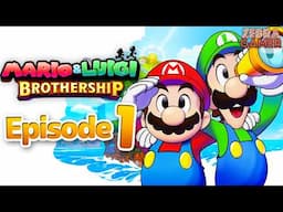 New Mario & Luigi! Mario & Luigi Brothership Gameplay Walkthrough Part 1 - Welcome to Concordia!