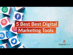 5 Best Digital Marketing Tools - Digital Marketing Software