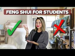 FENG SHUI for Students - TOP TIPS for dorm rooms, study rooms, shared spaces + more!