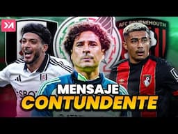 SORPRESA con Memo Ochoa en el Tri; Julián Araujo SE ROMPE; Raúl Jiménez amenaza a Chicharito