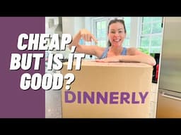 Is This Cheap Meal Kit Good?  Dinnerly Review + Cook With Me + Taste Test | Honest Review