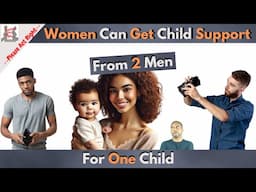 How Women Get 2 Men To Pay Child Support For One Child