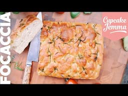 Easy Focaccia Recipe & Tutorial | Mindful Baking | Cupcake Jemma