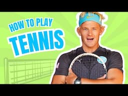 How to play tennis in under 3 minutes (beginners guide)🎾