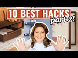 UPGRADE Your Home with 10 EASY Home Hacks for Renters & Home Owners!