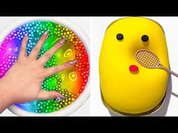 3 Hours Of Oddly Satisfying Slime ASMR - Relaxing Videos for Better Sleep 3392