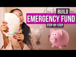 HOW TO BUILD AN EMERGENCY FUND SAVINGS ACCOUNT (How To Save Money - Money Saving Tips)