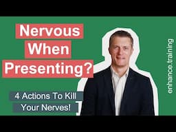 How To Control Your Nerves When Presenting