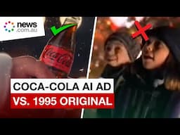 How Coca-Cola recreated 1995 classic entirely with AI