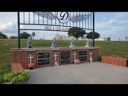 Road Side Memorial-- 4 Teens Killed by DUI Driver in Durant, Oklahoma