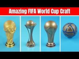 Amazing Fifa World Cup Craft | DIY Fifa World Cup Craft Ideas | Amazing Fifa World Cup Trophy