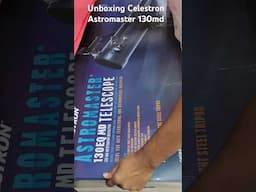 #unboxing Astromaster 130 Md #telescope #deals #astronomy #astrophotography #9899212222 #shorts