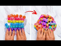 Satisfying Slime Hacks You Will Love 💖🎨