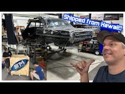 Another HUGE Drag and Drive Project at KSR!! Awesome 63 Chevy 2 from Hawaii!!