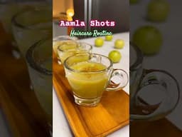 hair care routine - aamla shots - बचपन  में  मेरी माँ रोज़ आमला शॉट्स पिलाती थी