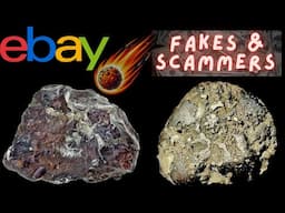 Learning from eBay Fake Meteorites & Scammers ☄️ How not to get scammed