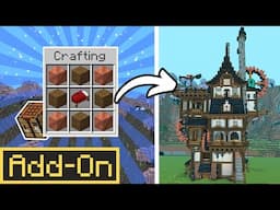 Craft your House! | Craftable Bases Add-On | Minecraft Marketplace Add-On Showcase