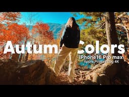 Autumn Colors | Shot on ​⁠@Apple iPhone 16 Pro Max | Apple Log ProRes 4K