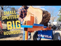 Can Eastonmade Ultra Wood Splitter Handle Massive Firewood?!