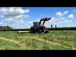 Mowed, Raked, Baled. 14ha, 194 Bales.